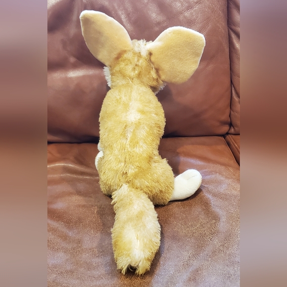12 inch Wild Republic Tan Fennec Fox Stuffed Animal Plush Toy No Paper Tags - Picture 3 of 10